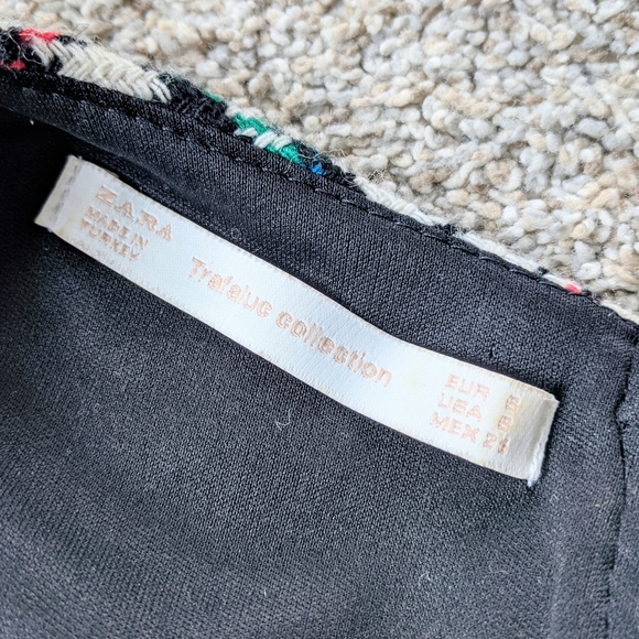 ⭐Zara Trafaluc Collection Colorful Houndstooth Dress 6⭐ - Picture 14 of 14